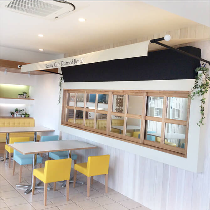 Beach Terraca Cafeの施工写真