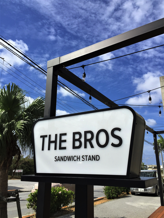 The Bros SANDWICH STANDの施工写真