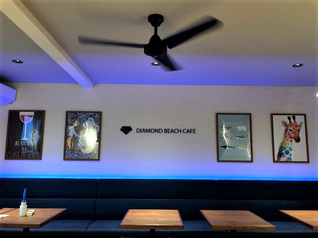 DIAMOND BEACH CAFEの施工写真